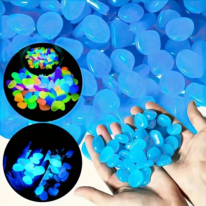 Grow Bag - 500pcs/bag Glow-in-the-Dark Pebbles Create A Magical