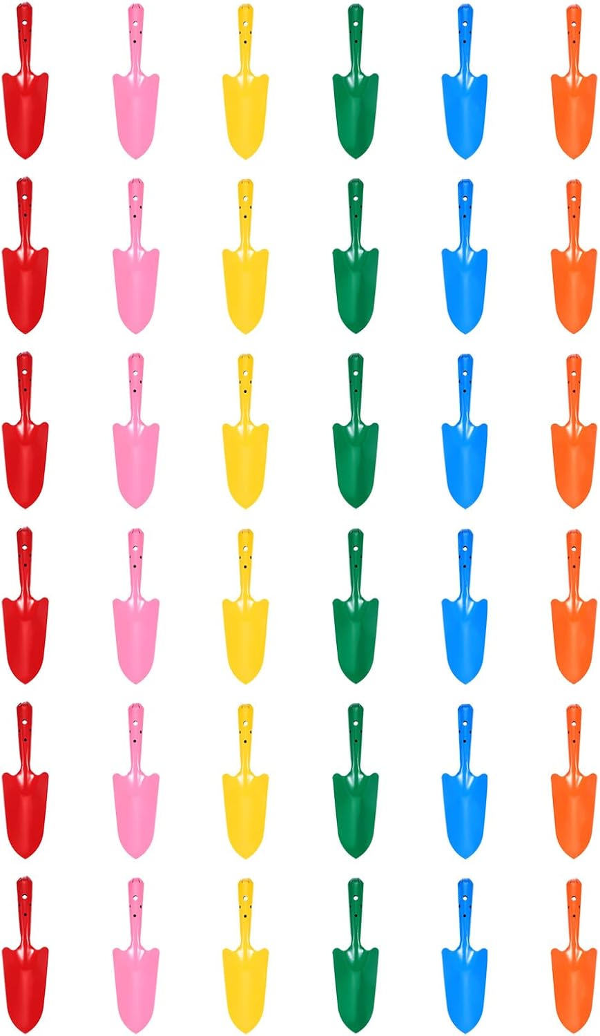 36pcs Mini Colorful Metal Hand - огляд і ціна Trowel Garden Tools