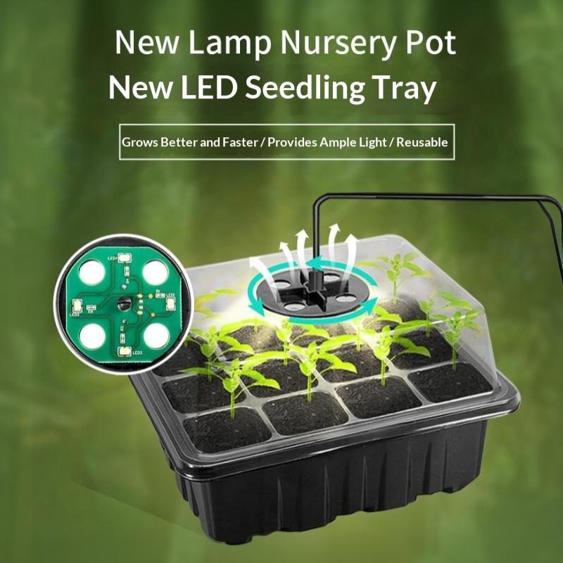 6/12-Cell Home Seed Starter Tr - огляд і ціна Seed Starter Tray