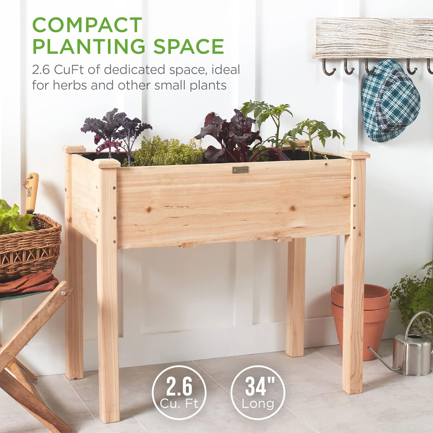 34x18x30in Raised Garden Bed,  - огляд і ціна Raised Garden Bed