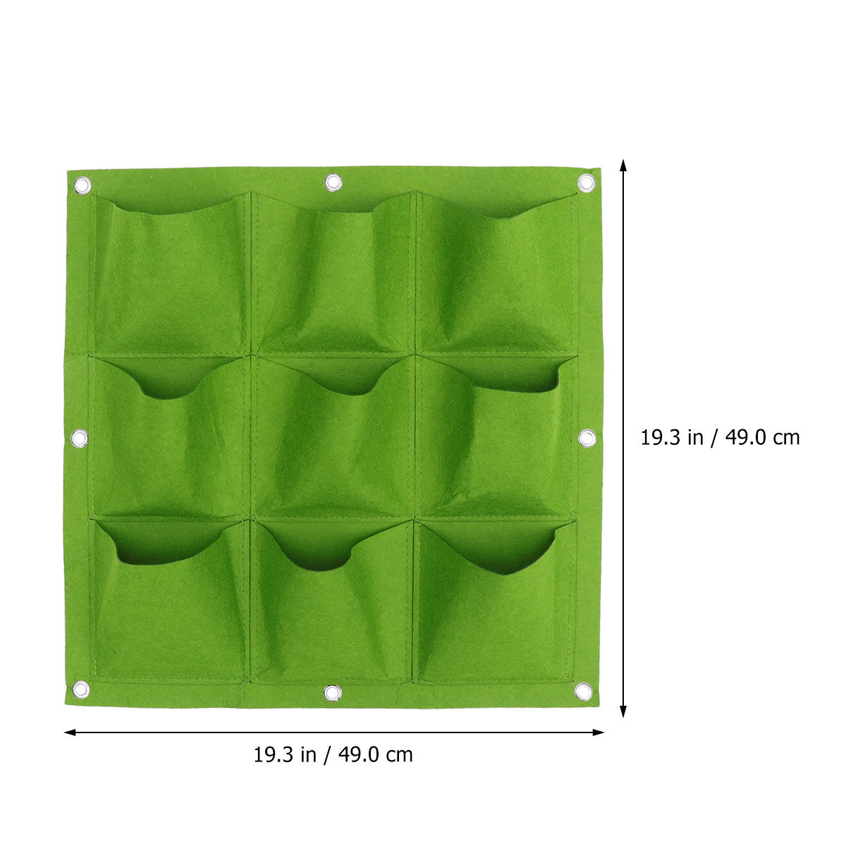 9 Pocket Wall Hanging Planter  - огляд і ціна Indoor Herb Garden