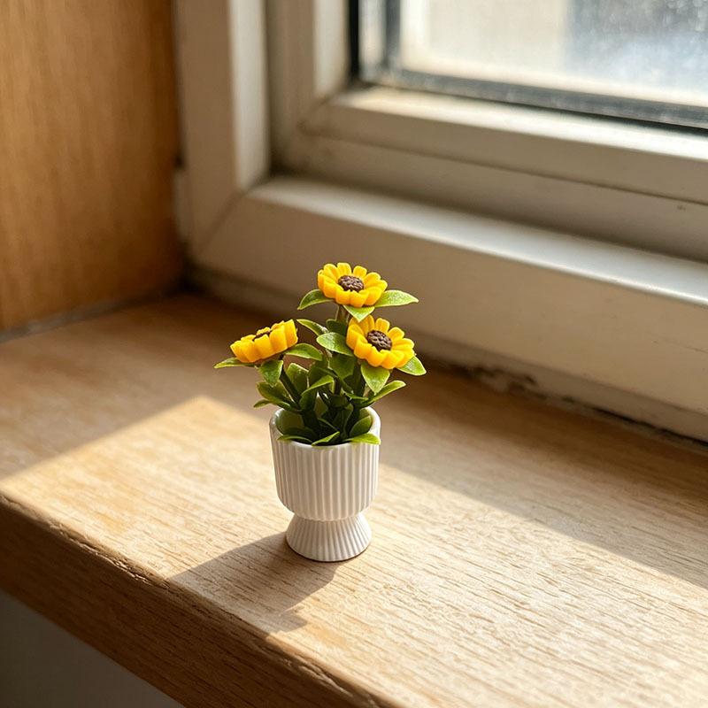{#} Miniature Sunflower Potted - огляд і ціна Plant Pot