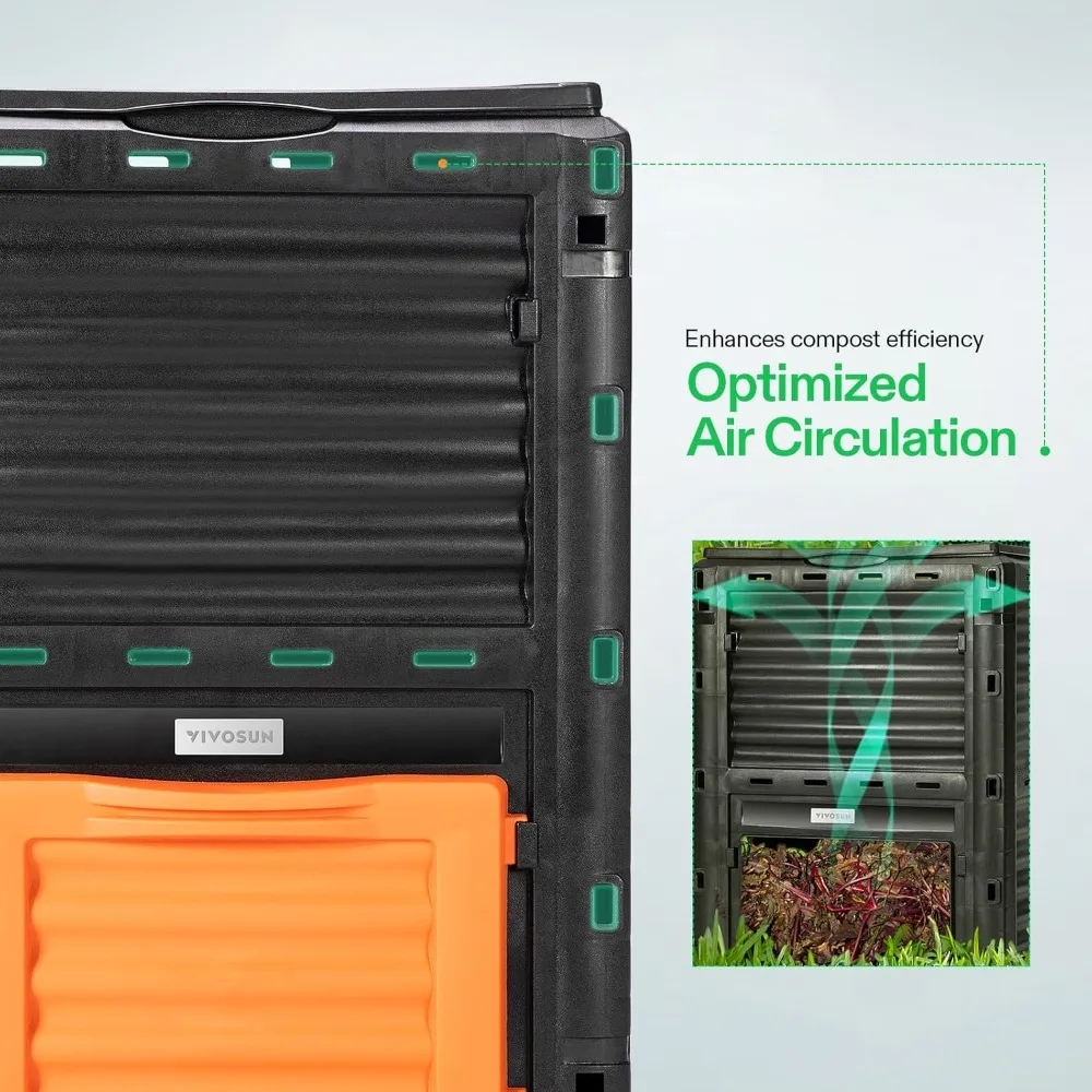 Gallon Outdoor Composting Bin  - огляд і ціна Compost Bin