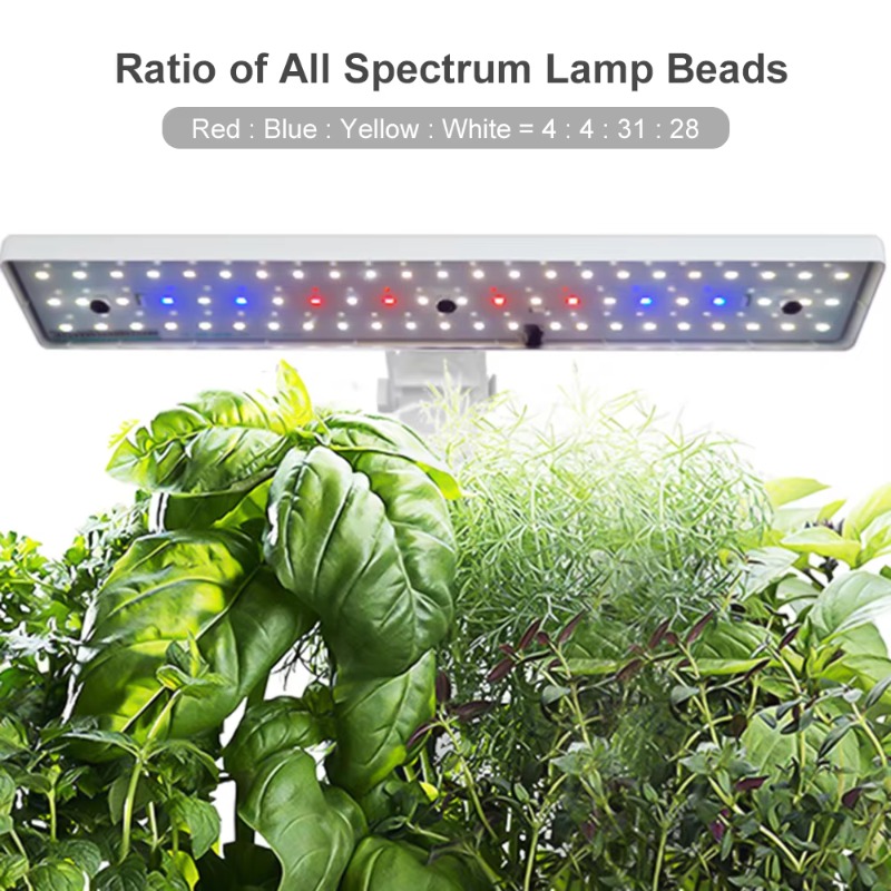 9 Pods Smart Hydroponics Growi - огляд і ціна Grow Light Led