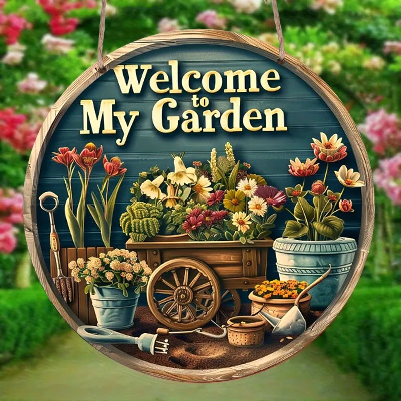 1 Piece 2D Welcome to My Garde - огляд і ціна Indoor Herb Garden