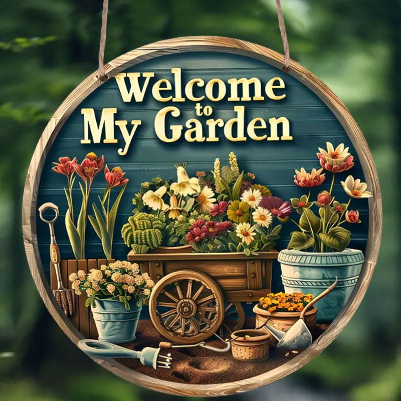 1 Piece 2D Welcome to My Garde - огляд і ціна Indoor Herb Garden