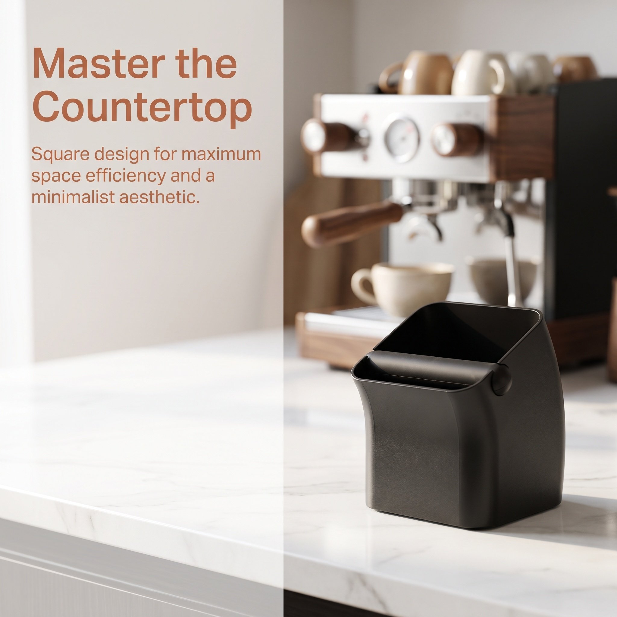 Square Coffee Knock Box Coffee - огляд і ціна Compost Bin